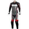 RTX GP Tech Grey Racing Leather Motorcycle Suit